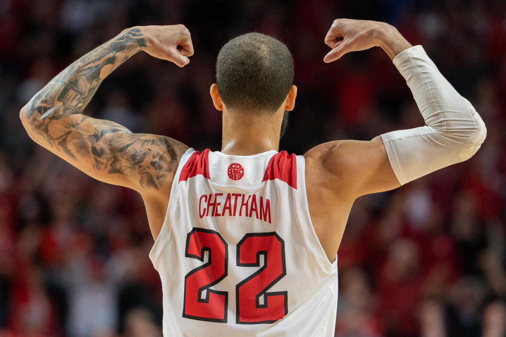 Nebraska Basketball vs. Iowa Photo No. 9